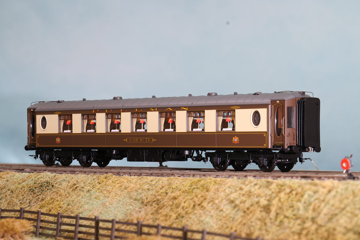 Darstaed D25-04B Finescale O Gauge All-Steel K-Type Pullman Parlour Third 'Car No. 75'