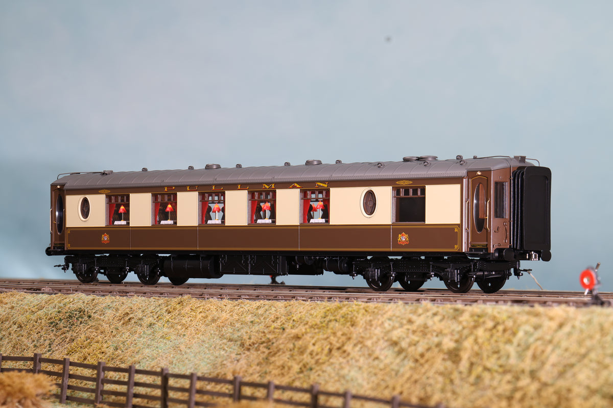 Darstaed D25-01U Finescale O Gauge All-Steel K-Type Pullman Kitchen 1st (Unnumbered)