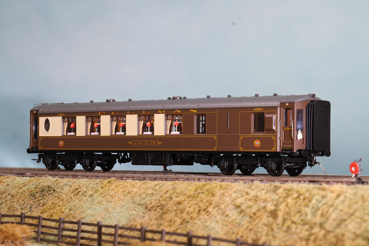 Darstaed D25-05C Finescale O Gauge All-Steel K-Type Pullman Brake Third 'Car No. 79'