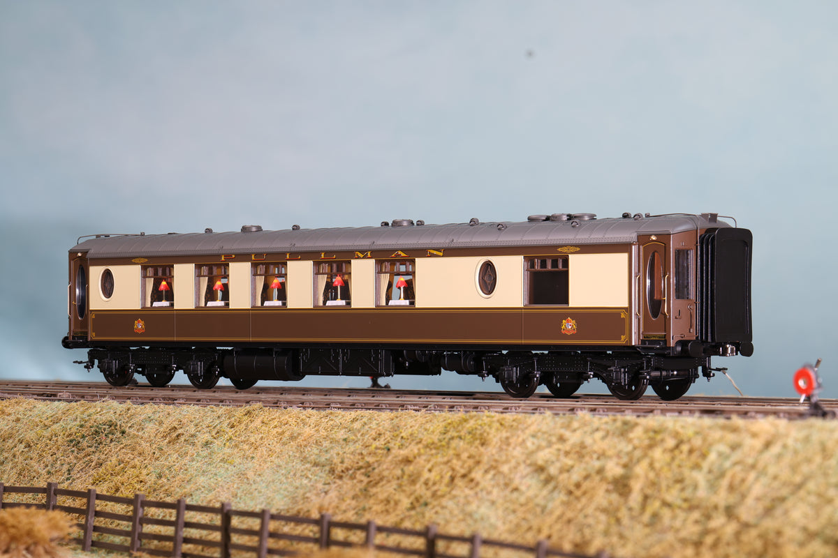 Darstaed D25-02U Finescale O Gauge All-Steel K-Type Pullman Kitchen 3rd (Unnumbered)