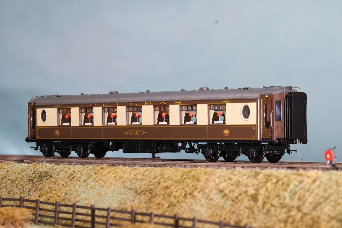Darstaed D25-04D Finescale O Gauge All-Steel K-Type Pullman Parlour Third 'Mary' (Preserved)