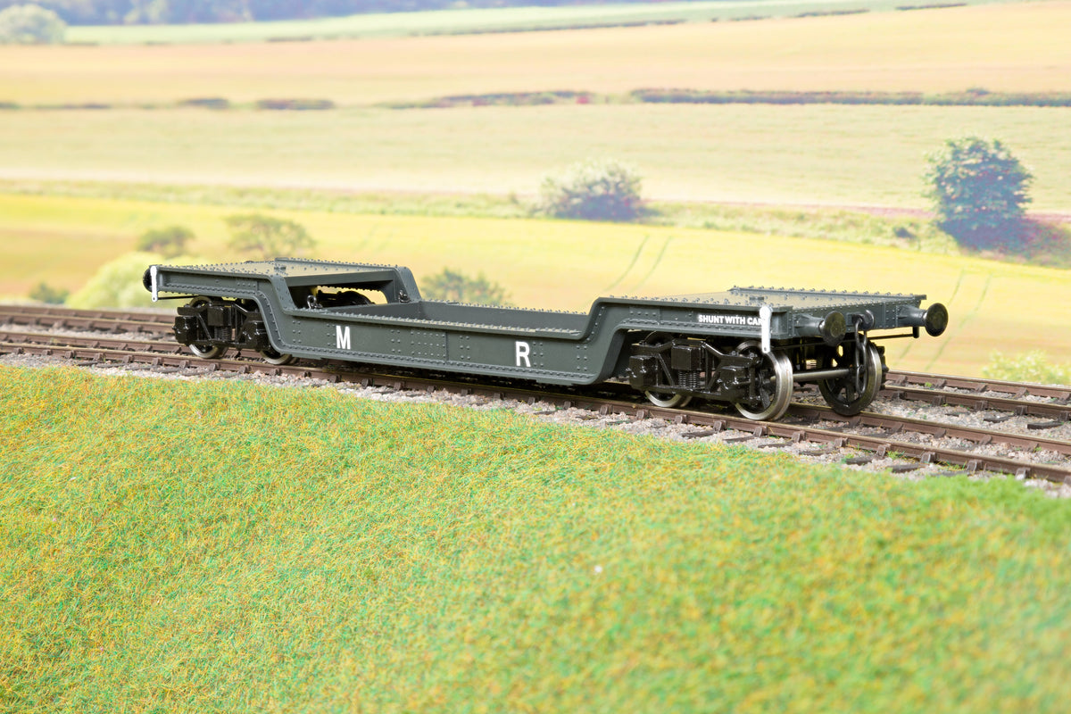 Darstaed D32-8 7mm Finescale O Gauge 45 Ton Bogie Well Wagon Midland Railway