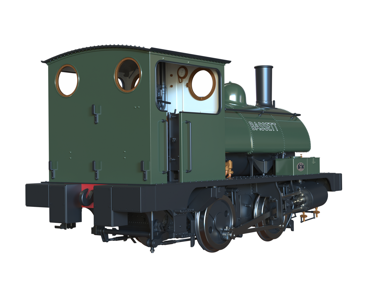 Ellis Clark Trains O Gauge E1043 L&amp;Y Class 21 Pug, Bottle Green, &#39;Bassett&#39; (pre-order)