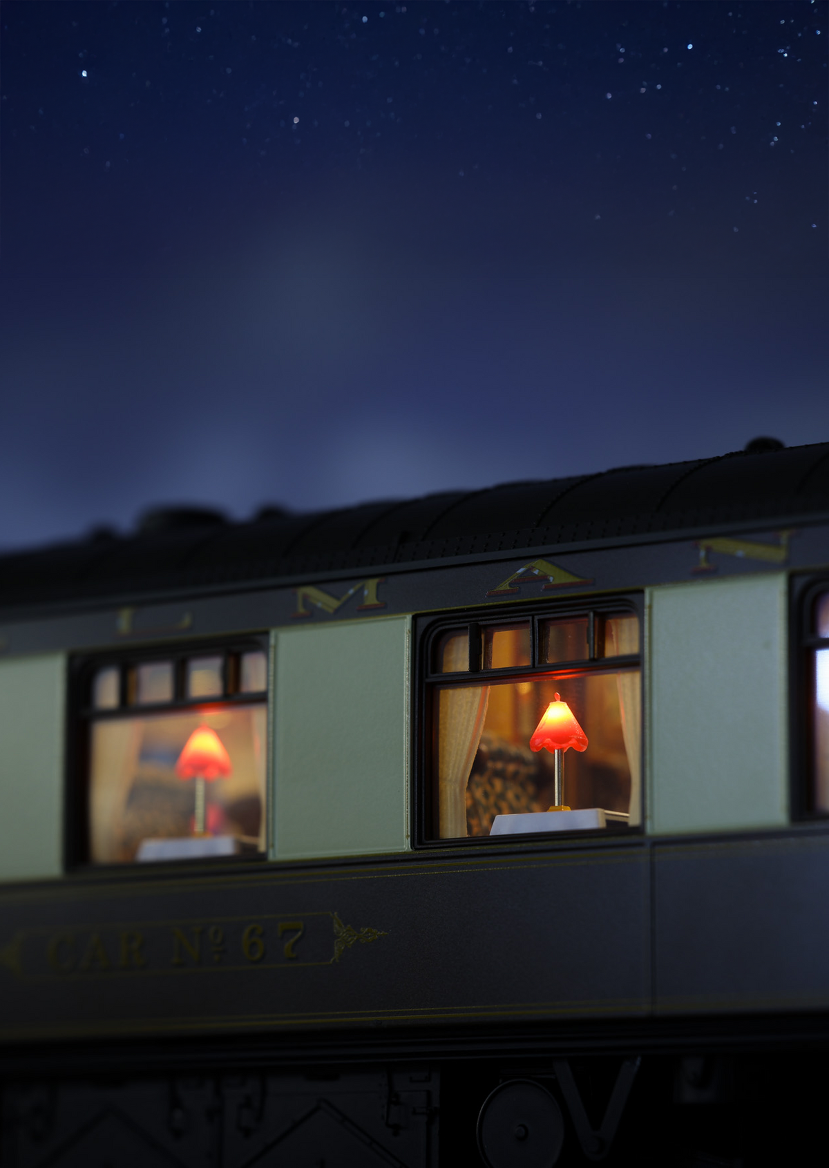 Darstaed D25-05C Finescale O Gauge All Steel Type K Pullman Brake 3rd Coach &#39;Car No.79&#39;