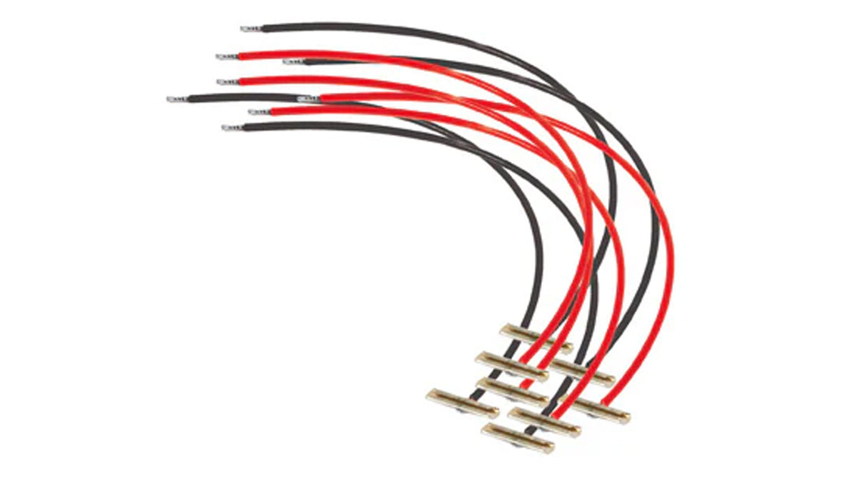 Peco O Gauge PL-80 Power Feed Joiners (4 Pairs) for Code 100 & Code 124 Track