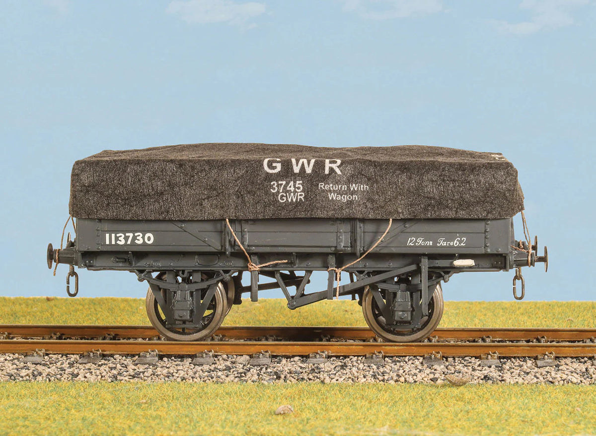 Parkside Dundas PS91 Wagon Tarpaulins (3) GWR, Kit