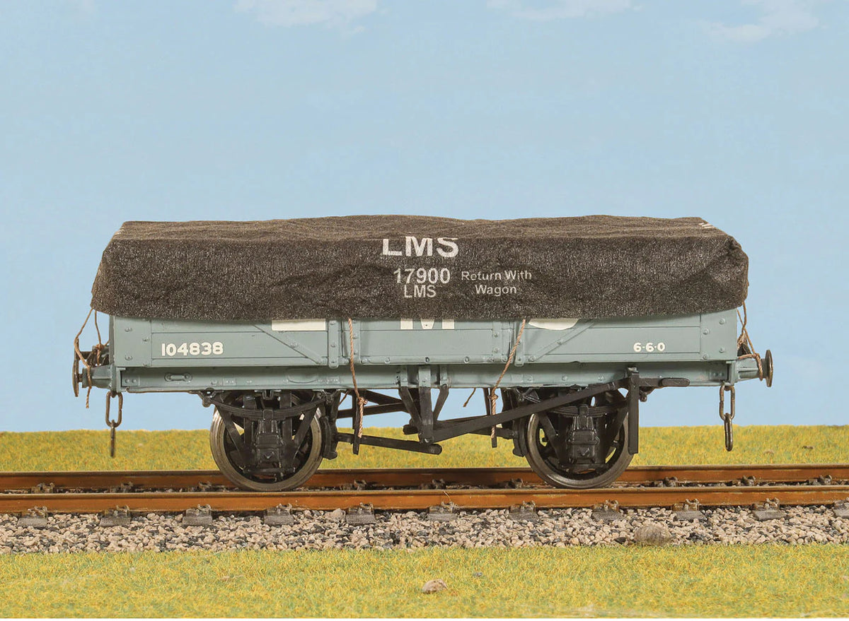 Parkside Dundas PS92 Wagon Tarpaulins (3) LMS, Kit