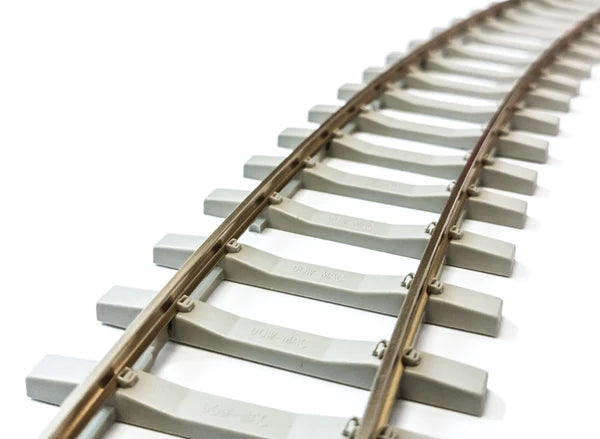 NEW Peco 7mm Finescale O Gauge SL-702FB Box of 12 Yard Length Flexitrack, Flat Bottom Concrete Sleeper