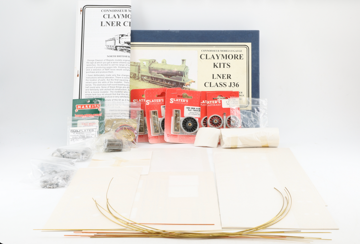 Connoisseur Models NBR/LNER/BR Class C/J36 0-6-0 Locomotive & Tender Kit