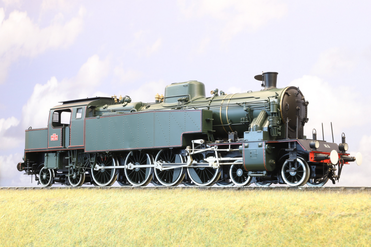 Fulgurex Finescale O Gauge PLM 242 AT Green '242.AT6'
