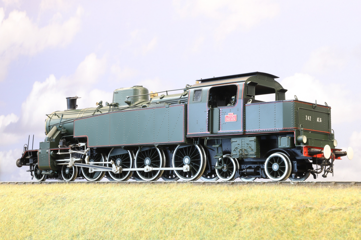 Fulgurex Finescale O Gauge PLM 242 AT Green '242.AT6'