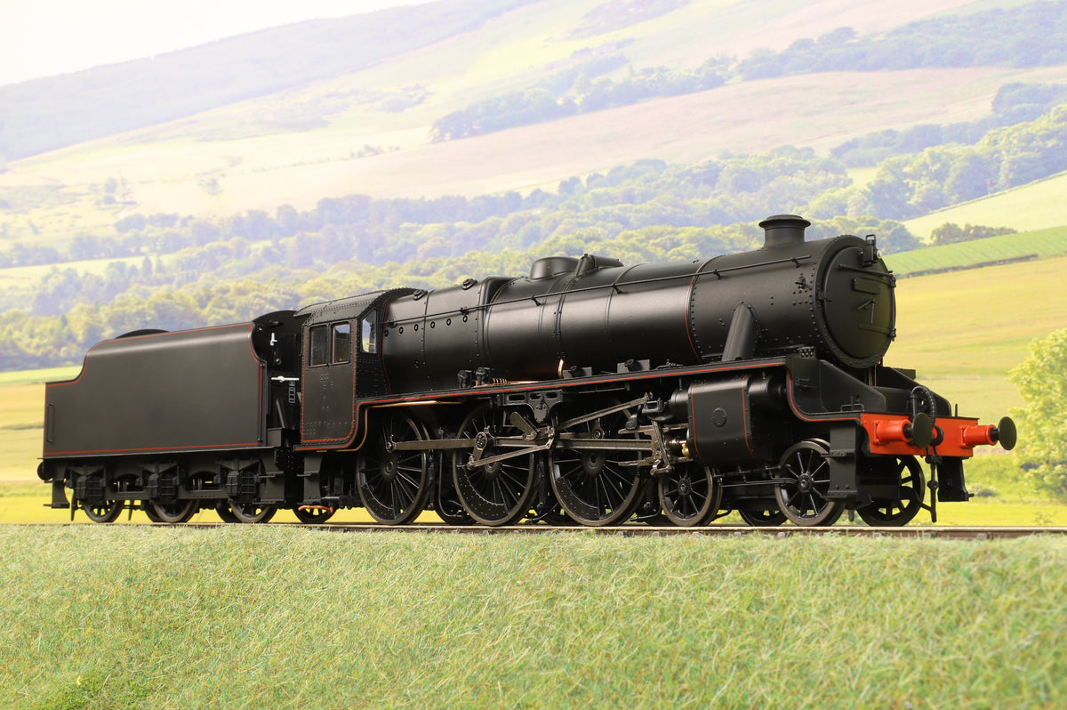 Ellis Clark Trains E1001US O Gauge Stanier Class 5 4-6-0 &quot;Black 5&quot;, LMS Lined, Un-Numbered, Welded Tender, DCC Sound