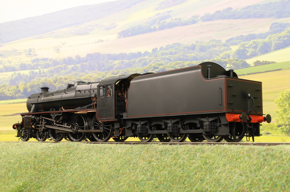 Ellis Clark Trains E1001US O Gauge Stanier Class 5 4-6-0 &quot;Black 5&quot;, LMS Lined, Un-Numbered, Welded Tender, DCC Sound