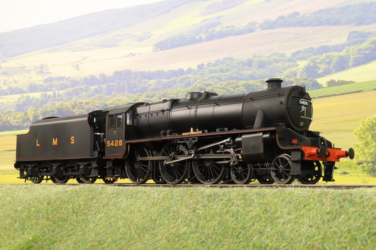 Ellis Clark Trains E1001Z O Gauge Stanier Class 5 4-6-0 &quot;Black 5&quot;, LMS Lined, &#39;5428&#39; &#39;Eric Treacy&#39;, Welded Tender