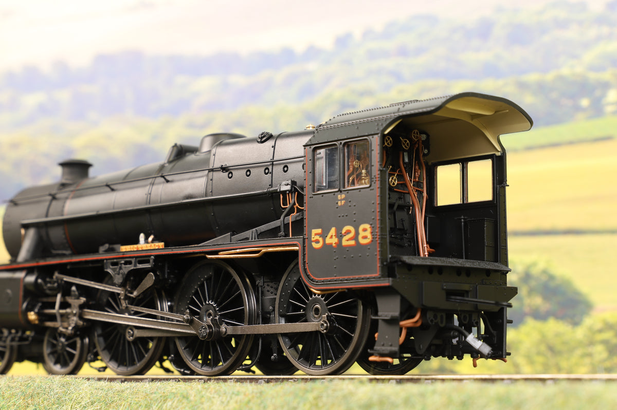 Ellis Clark Trains E1001ZS O Gauge Stanier Class 5 4-6-0 &quot;Black 5&quot;, LMS Lined, &#39;5428&#39; &#39;Eric Treacy&#39;, Welded Tender, DCC Sound