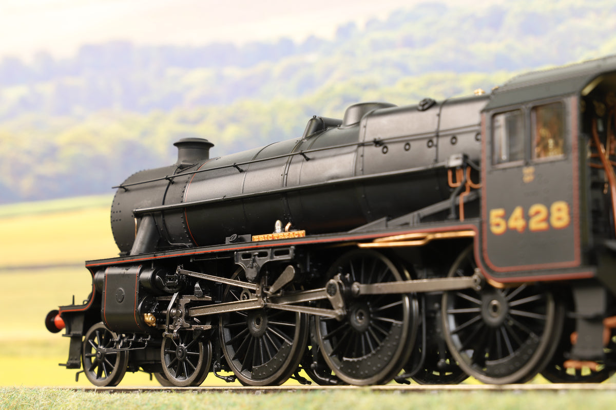 Ellis Clark Trains E1001ZS O Gauge Stanier Class 5 4-6-0 &quot;Black 5&quot;, LMS Lined, &#39;5428&#39; &#39;Eric Treacy&#39;, Welded Tender, DCC Sound