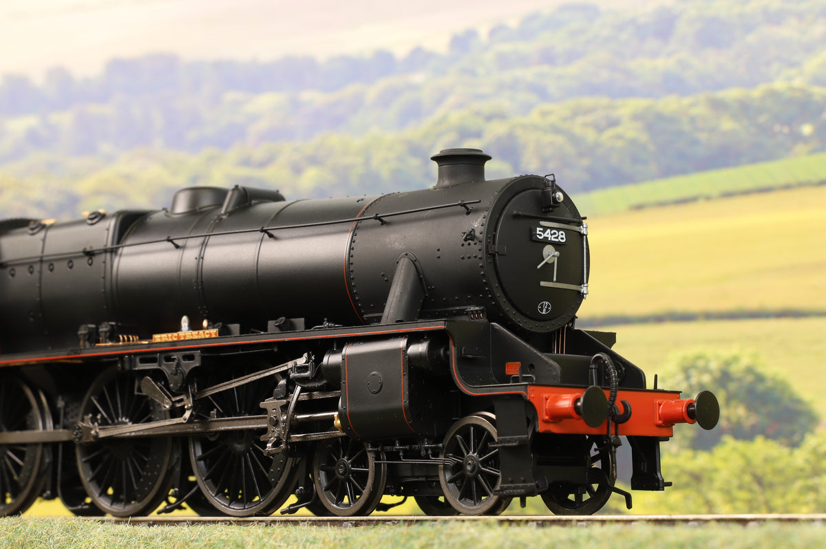 Ellis Clark Trains E1001ZS O Gauge Stanier Class 5 4-6-0 &quot;Black 5&quot;, LMS Lined, &#39;5428&#39; &#39;Eric Treacy&#39;, Welded Tender, DCC Sound