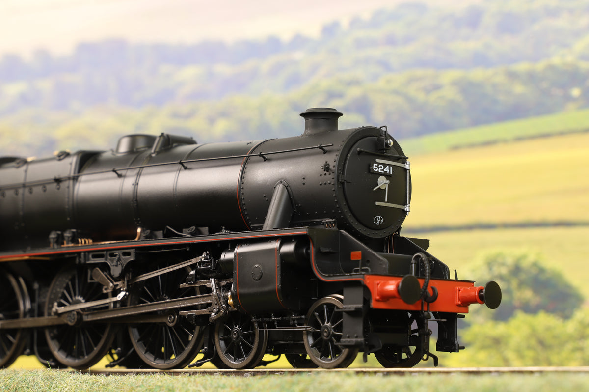 Ellis Clark Trains E1001S O Gauge Stanier Class 5 4-6-0 &quot;Black 5&quot;, LMS Lined &#39;5241&#39;, Welded Tender, DCC Sound