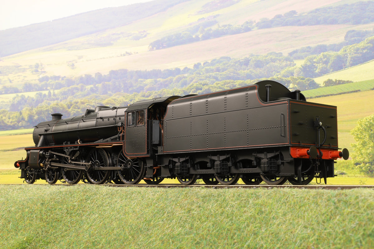 Ellis Clark Trains E1002US O Gauge Stanier Class 5 4-6-0 &quot;Black 5&quot;, LMS Lined, &#39;Un-numbered&#39;, Riveted Tender, DCC Sound