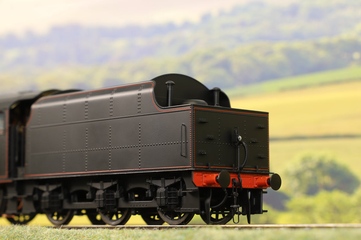 Ellis Clark Trains E1002US O Gauge Stanier Class 5 4-6-0 &quot;Black 5&quot;, LMS Lined, &#39;Un-numbered&#39;, Riveted Tender, DCC Sound