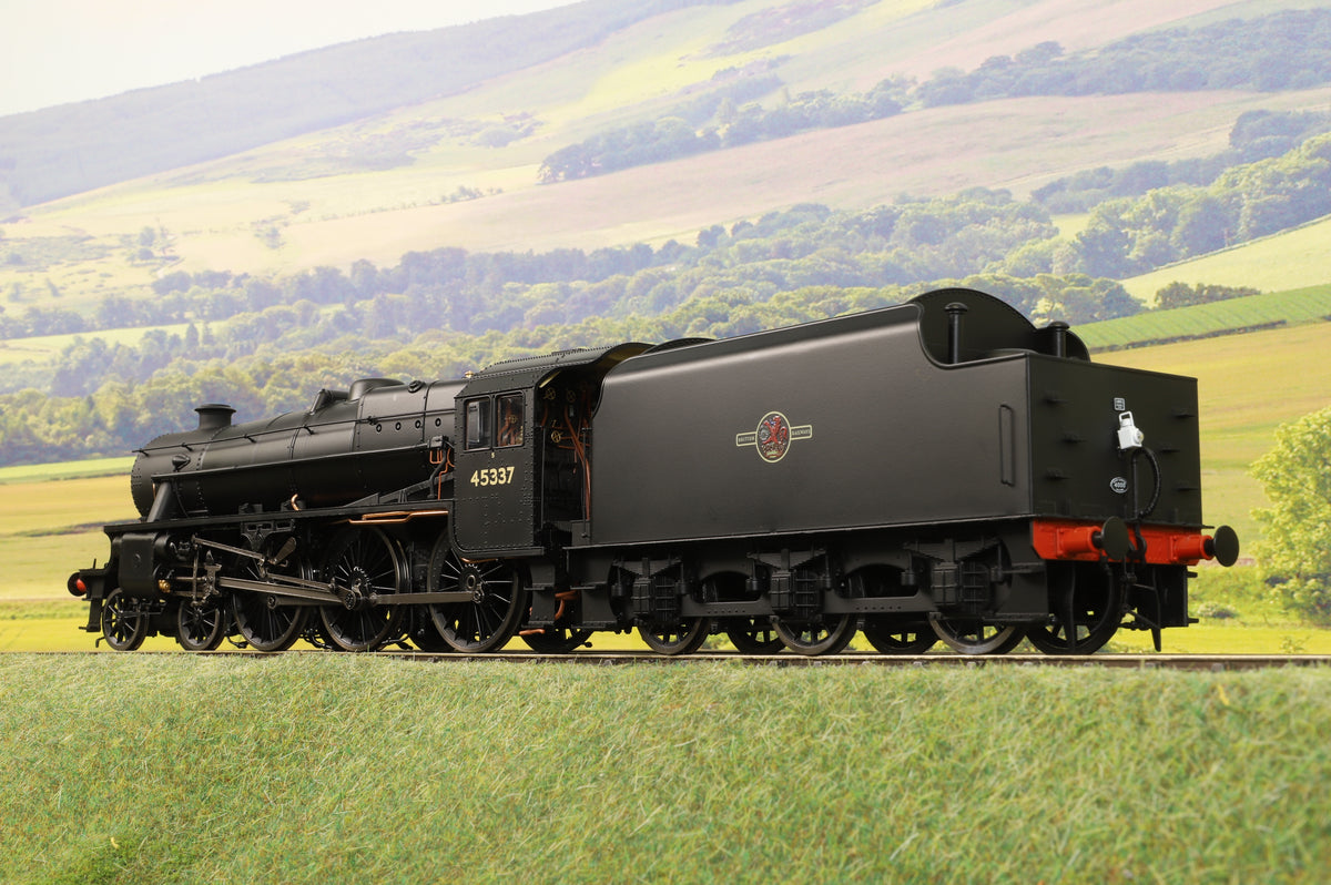 Ellis Clark Trains E1007 O Gauge Stanier Class 5 4-6-0 &quot;Black 5&quot;, Plain BR Black, &#39;45337&#39;, Welded Tender