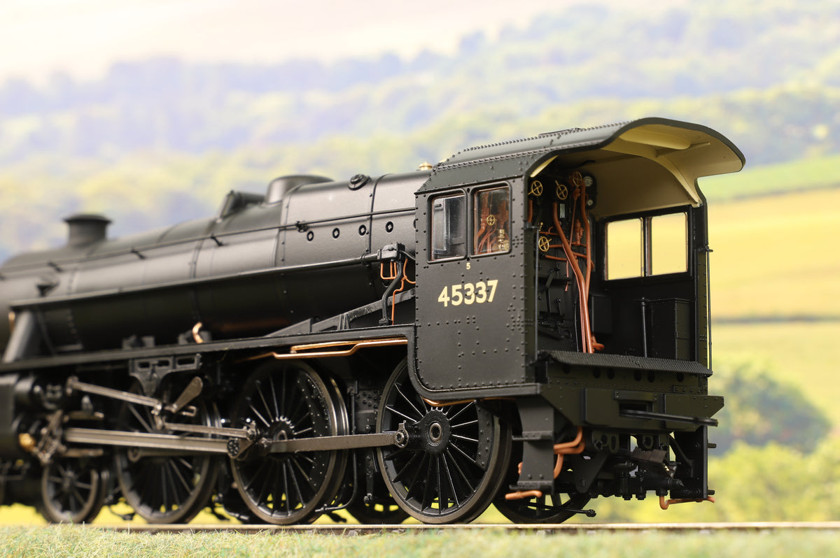 Ellis Clark Trains E1007 O Gauge Stanier Class 5 4-6-0 &quot;Black 5&quot;, Plain BR Black, &#39;45337&#39;, Welded Tender