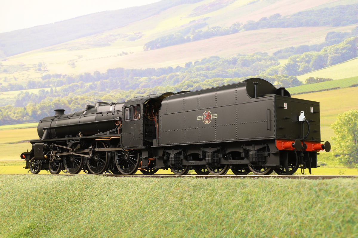 Ellis Clark Trains E1008U O Gauge Stanier Class 5 4-6-0 &quot;Black 5&quot;, Plain BR Black, &#39;Un-numbered&#39;, Riveted Tender