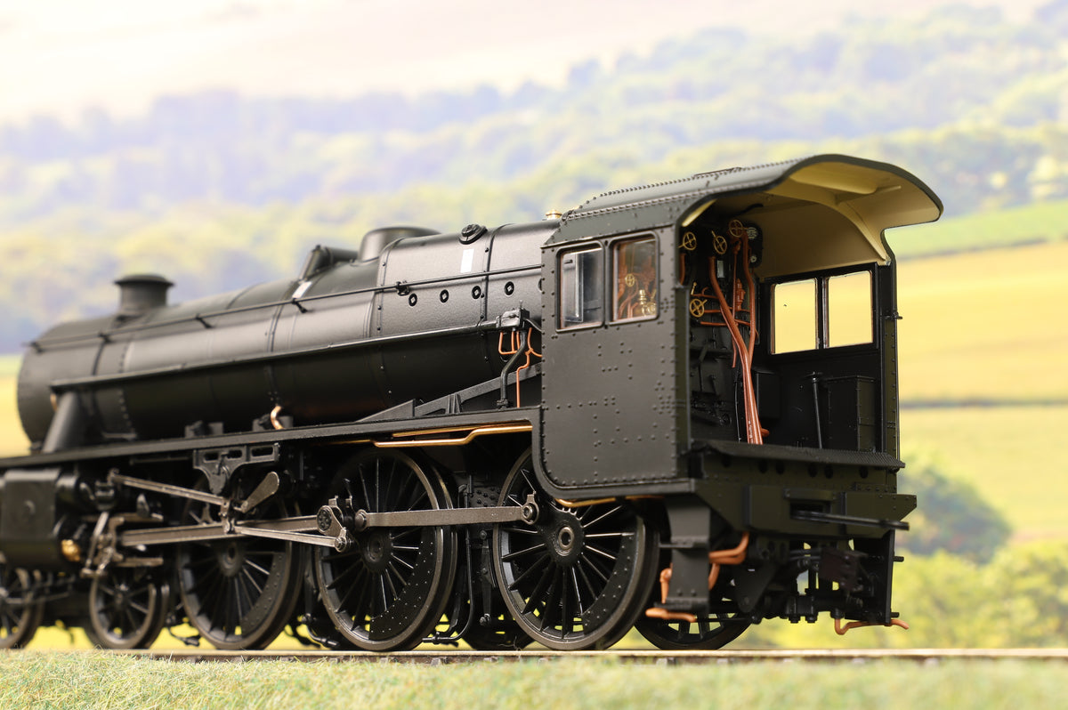 Ellis Clark Trains E1008U O Gauge Stanier Class 5 4-6-0 &quot;Black 5&quot;, Plain BR Black, &#39;Un-numbered&#39;, Riveted Tender