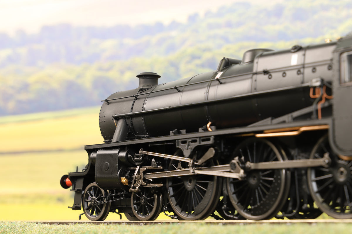 Ellis Clark Trains E1008U O Gauge Stanier Class 5 4-6-0 &quot;Black 5&quot;, Plain BR Black, &#39;Un-numbered&#39;, Riveted Tender