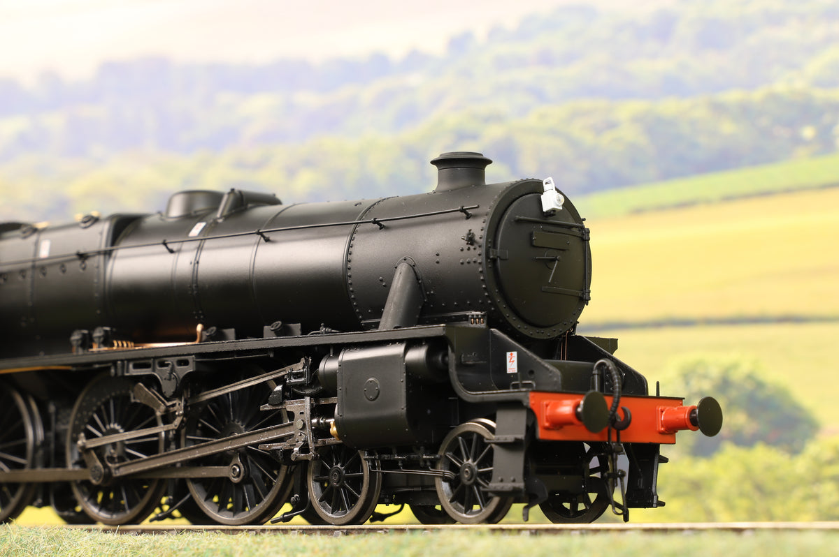 Ellis Clark Trains E1008U O Gauge Stanier Class 5 4-6-0 &quot;Black 5&quot;, Plain BR Black, &#39;Un-numbered&#39;, Riveted Tender