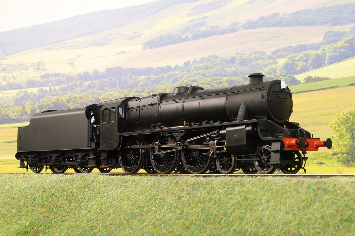 Ellis Clark Trains E1009US O Gauge Stanier Class 5 4-6-0 &quot;Black 5&quot;, Plain Black, &#39;Un-numbered&#39;, Welded Tender, DCC Sound