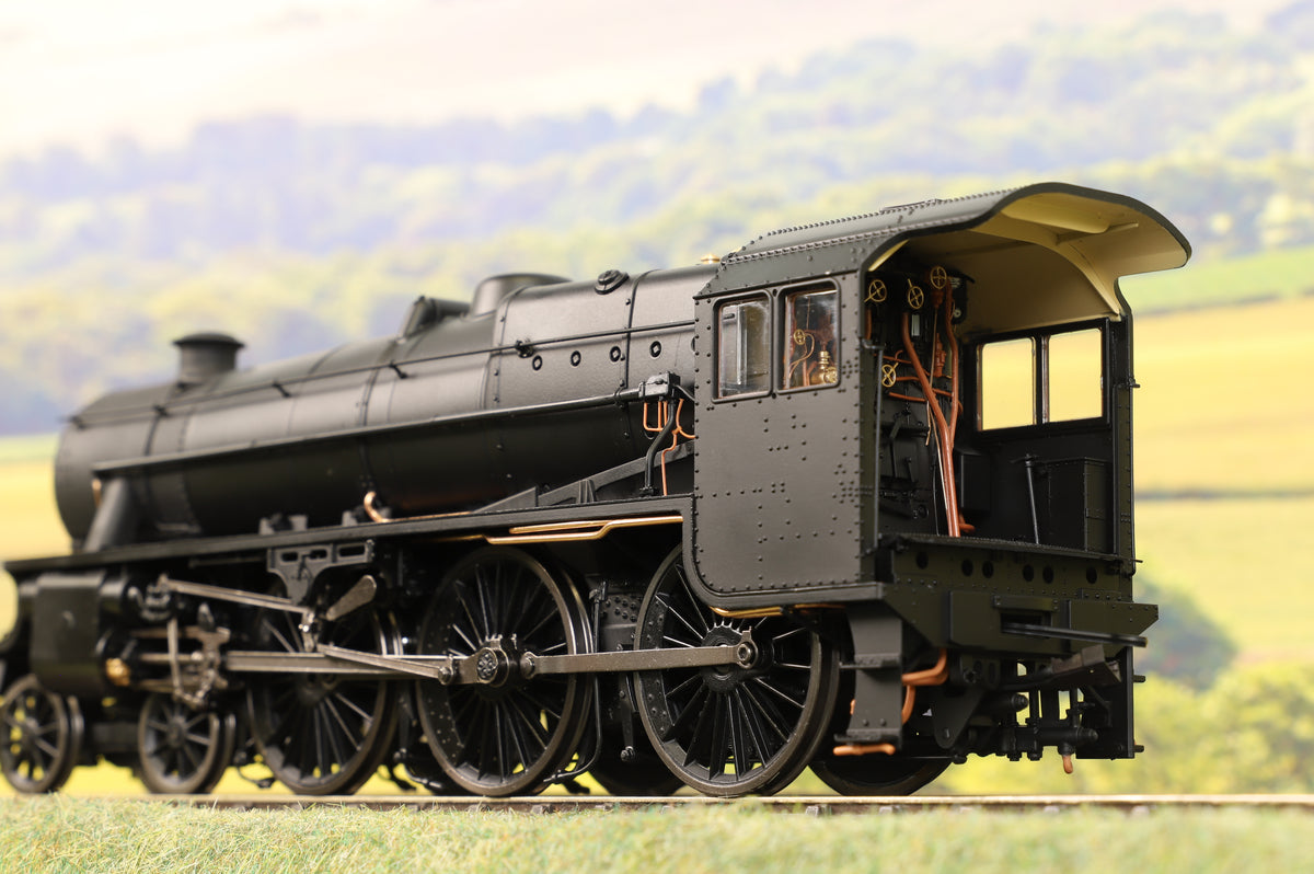 Ellis Clark Trains E1009US O Gauge Stanier Class 5 4-6-0 &quot;Black 5&quot;, Plain Black, &#39;Un-numbered&#39;, Welded Tender, DCC Sound