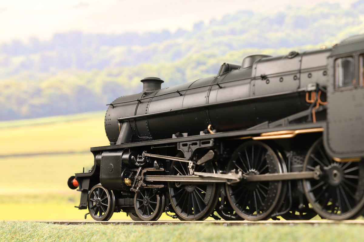 Ellis Clark Trains E1009US O Gauge Stanier Class 5 4-6-0 &quot;Black 5&quot;, Plain Black, &#39;Un-numbered&#39;, Welded Tender, DCC Sound