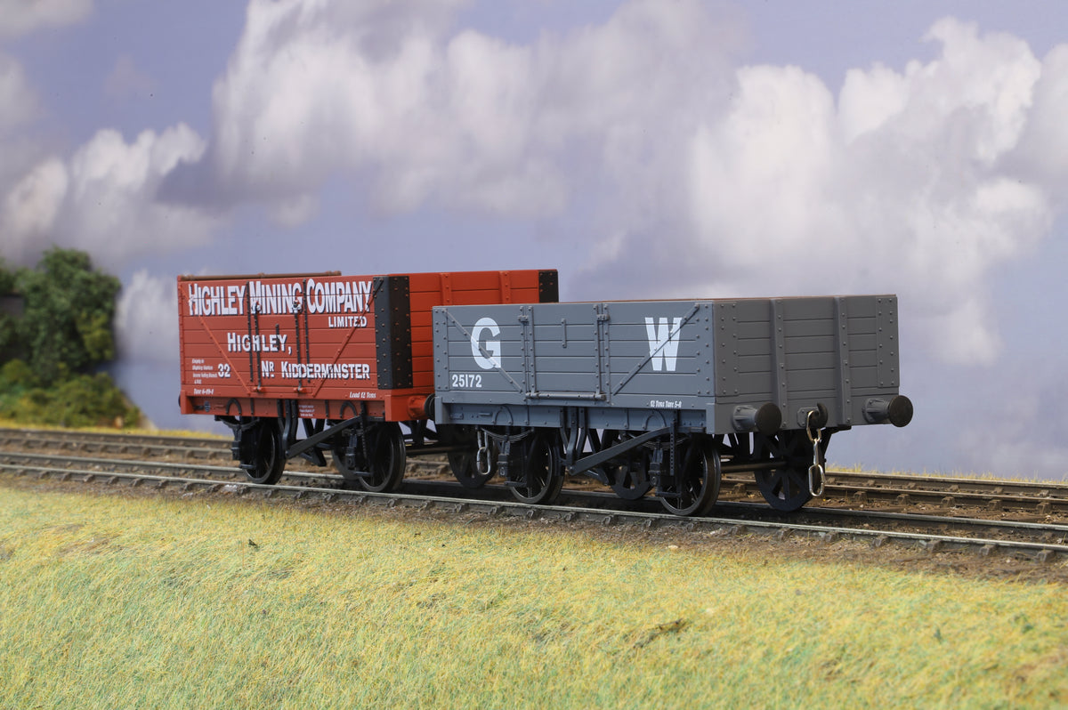 Dapol Finescale O Gauge Pair of GWR Region Open Wagons