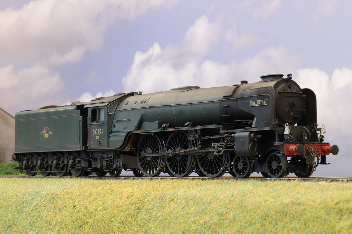 Golden Age Models Finescale O Gauge Peppercorn A1 No. 60121 &#39;Silurian&#39; BR Green (Late Crest) DCC Sound &amp; Smoke
