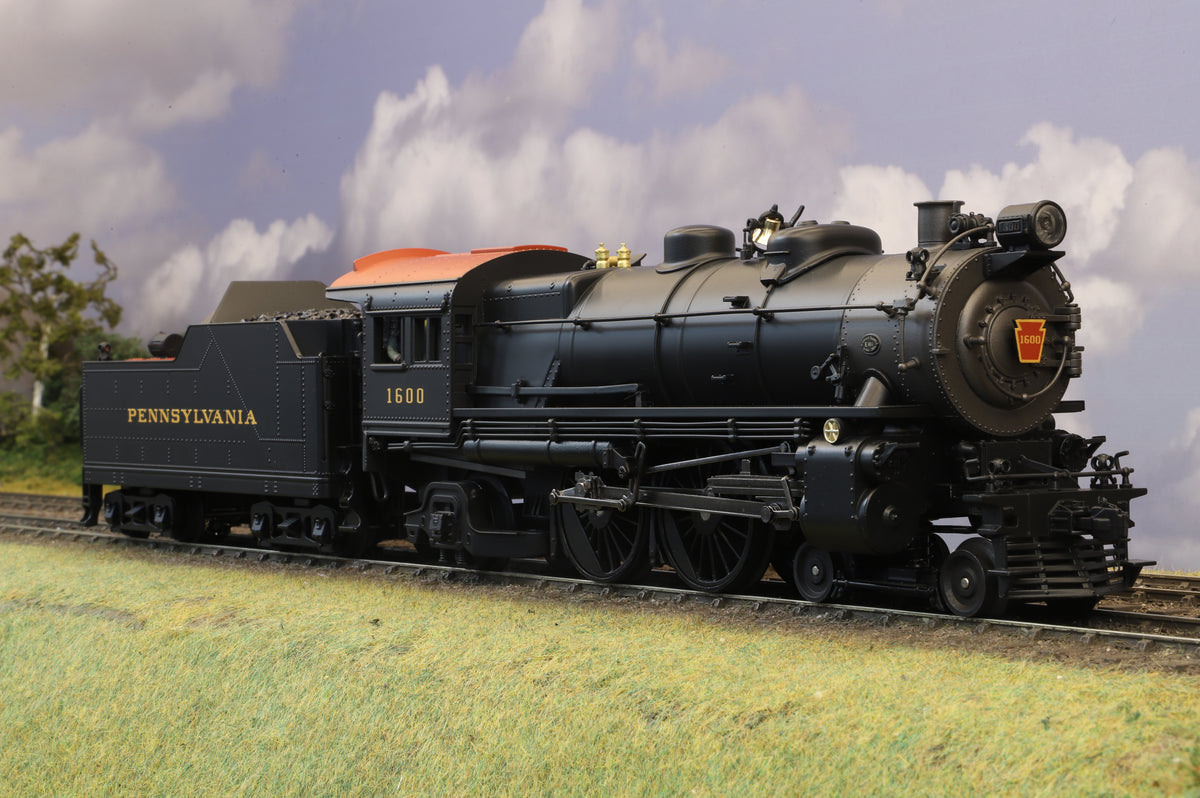 MTH/RailKing Coarse Scale O Gauge Pennsylvania Railroad 4-4-2 Atlantic No. 1600, 3 Rail Operation