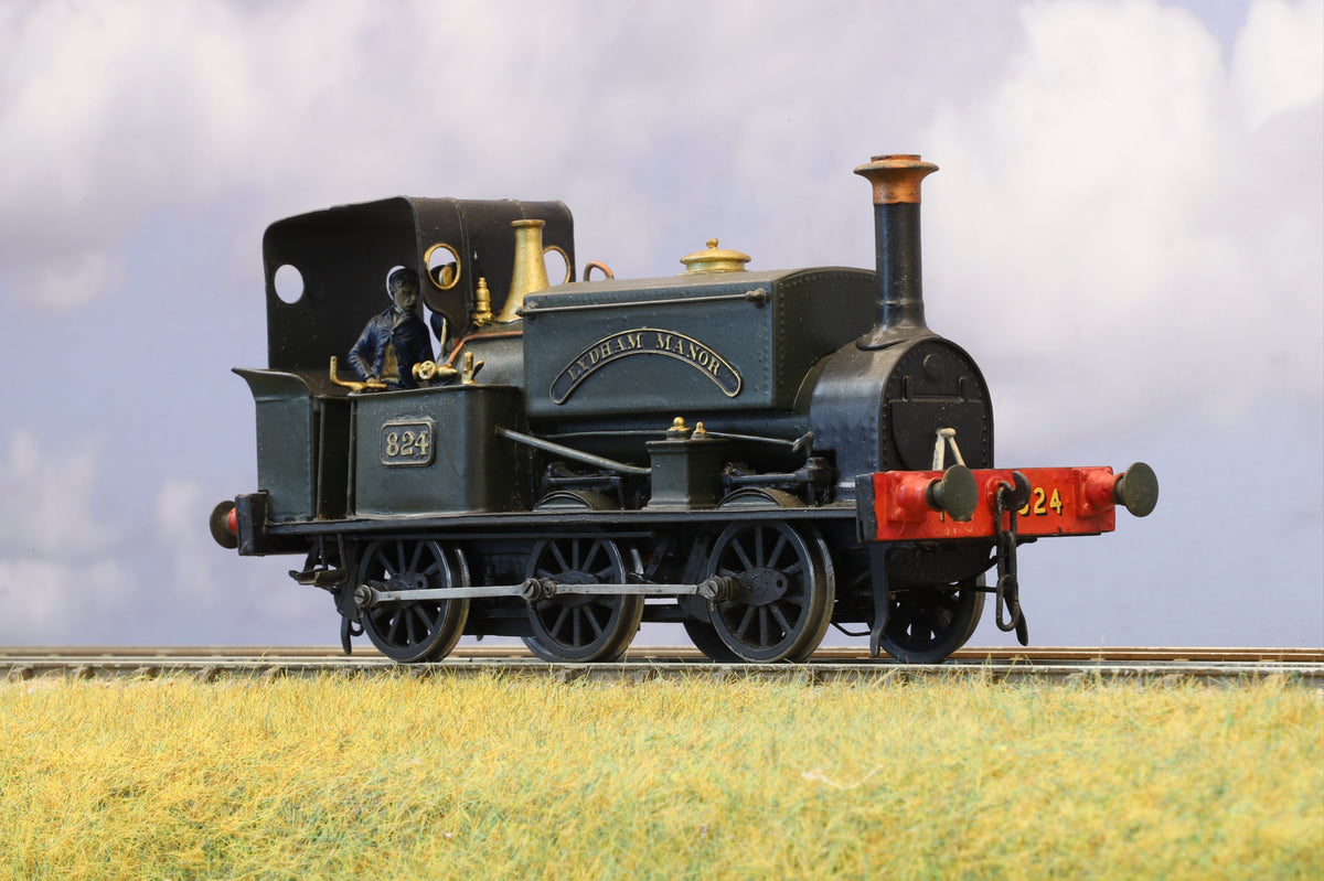 Kit-built Finescale O Gauge Manning Wardle 0-6-0T No. 824 DCC Fitted