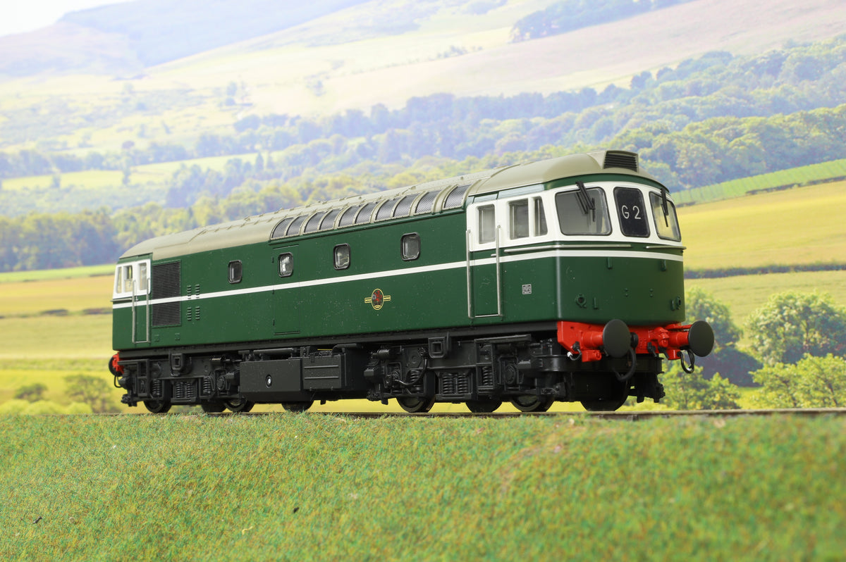 Heljan 3393 Finescale O Gauge Class 33 BR Green - Tower Models Ltd Edition