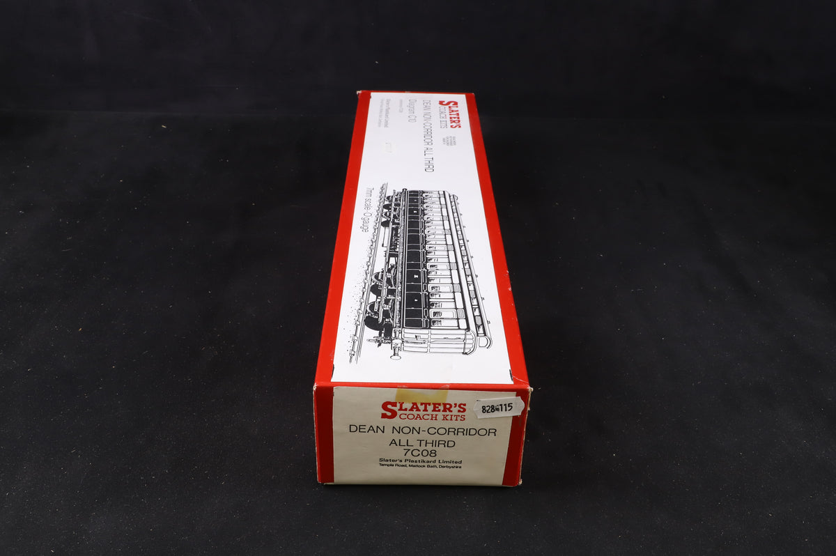 Slaters Finescale O Gauge Dean Non-Corridor 3rd Coach Kit