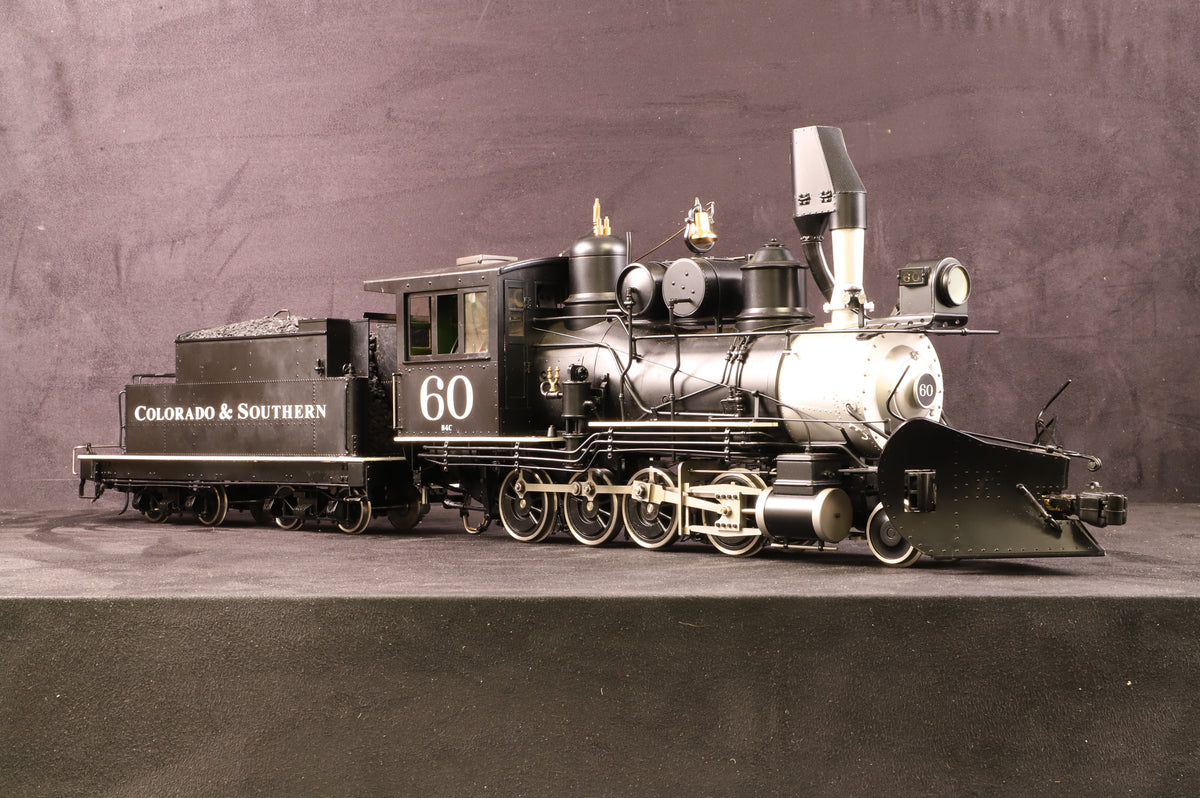 Accucraft 1:20.3 Colorado &amp; Southern 2-8-0 No.60