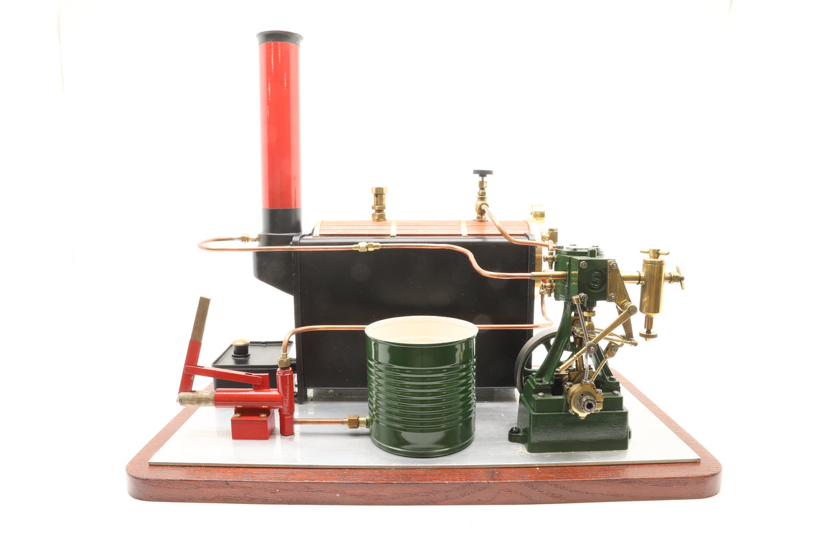 Stuart Models (Kit-Built) Live Steam Plant with Horizontal Boiler (Showroom Collection Only)