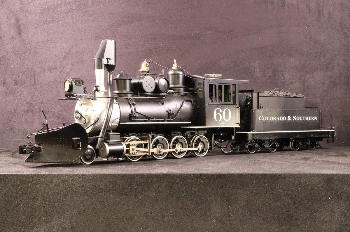 Accucraft 1:20.3 Colorado &amp; Southern 2-8-0 No.60