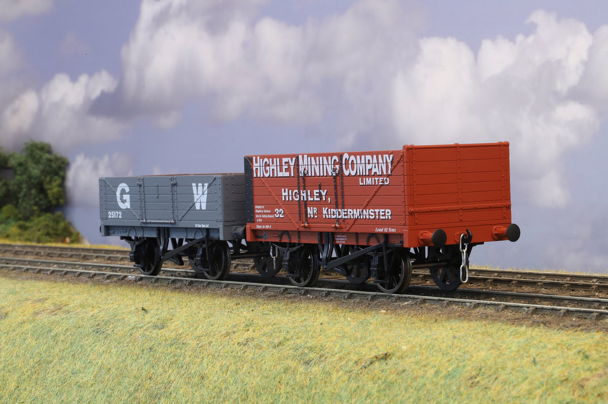 Dapol Finescale O Gauge Pair of GWR Region Open Wagons