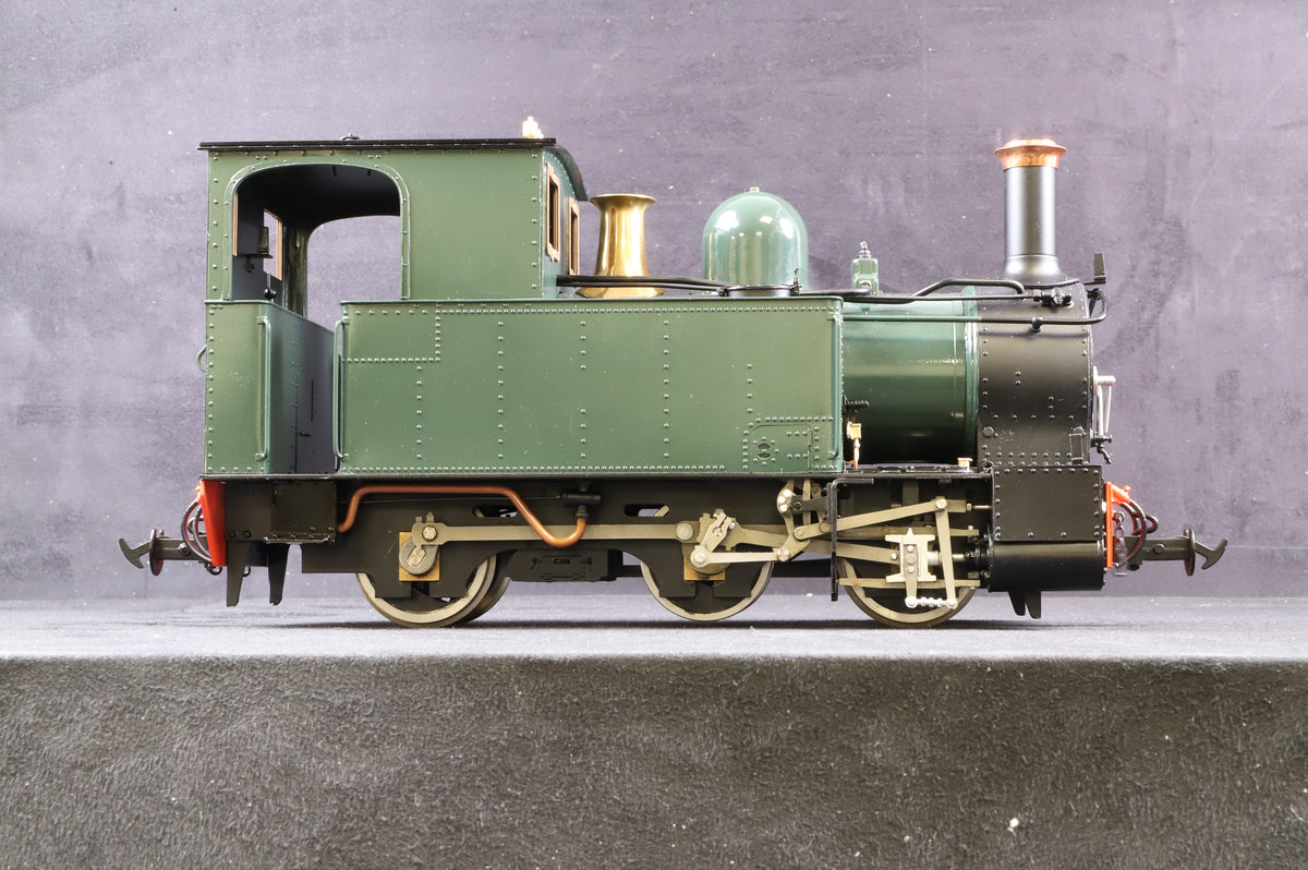 Accucraft 1:19 Scale E19-3 Welshpool &amp; Llanfair 0-6-0T GWR Green