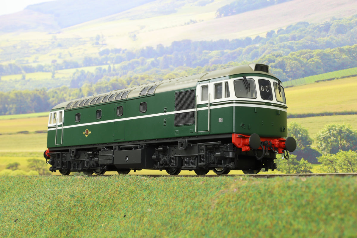 Heljan 3393 Finescale O Gauge Class 33 BR Green - Tower Models Ltd Edition