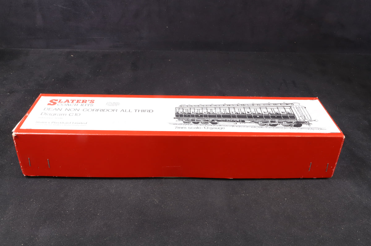 Slaters Finescale O Gauge Dean Non-Corridor 3rd Coach Kit