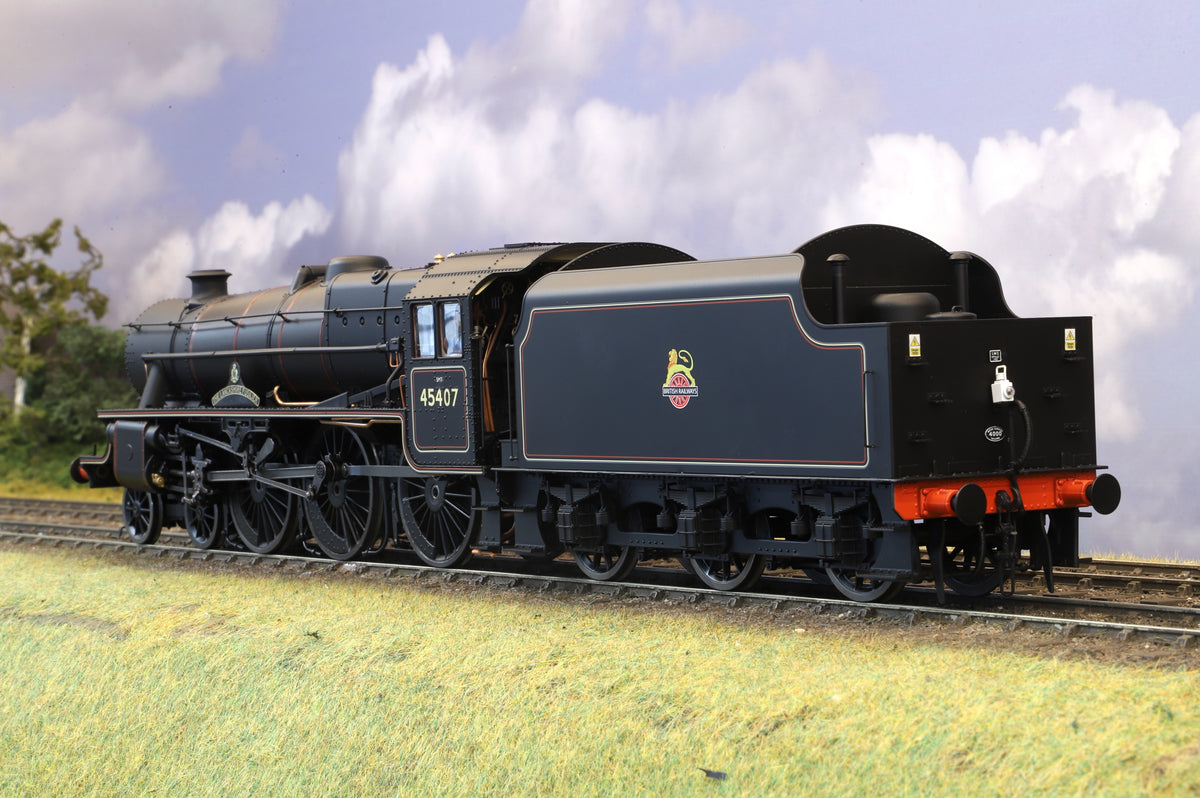 Ellis Clark Trains E1003US Black Five '45407' 'The Lancashire Fusilier' (Welded Tender), Professionally Named & Numbered by Neil Armitage, DCC Sound