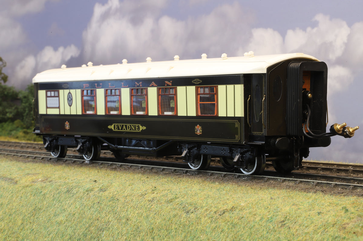 Darstaed Coarse Scale O Gauge 1st Class Kitchen Pullman Coach 'Evadne'