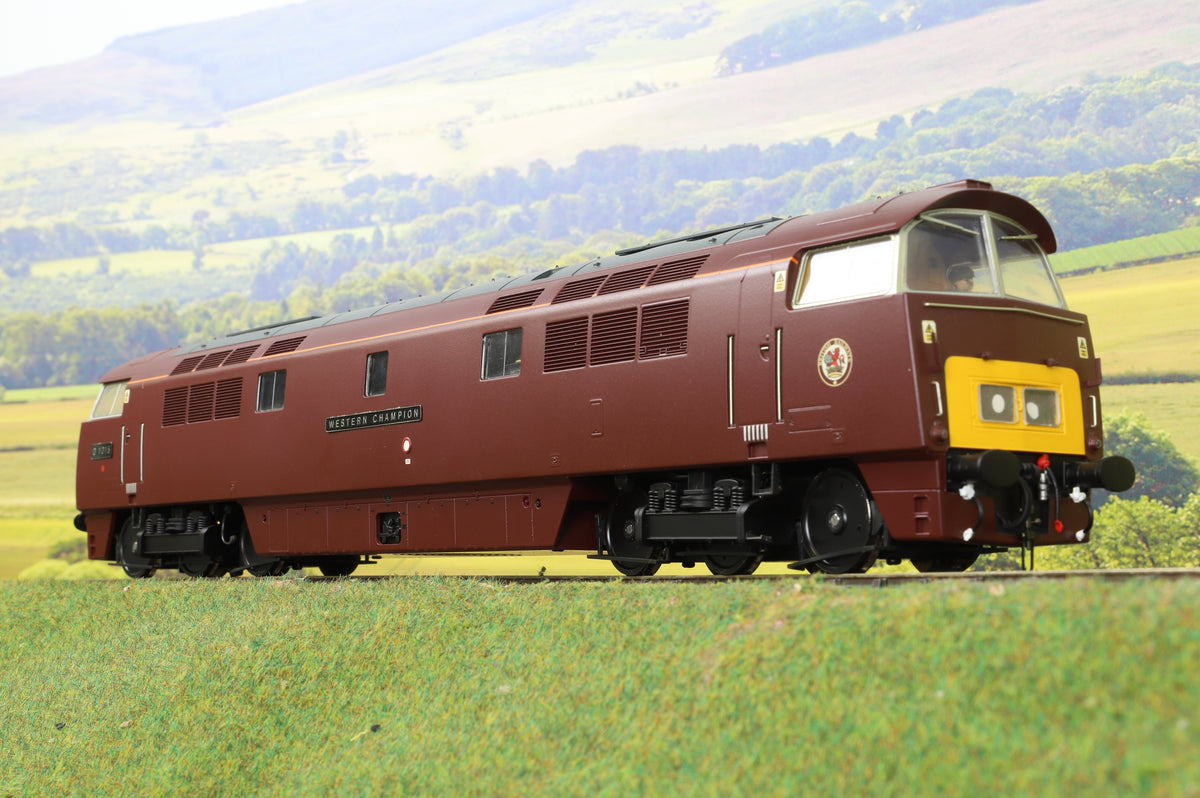 Heljan O Gauge 5286 Class 52 BR Maroon &#39;D1015&#39; &#39;Western Champion&#39;, DCC Sound