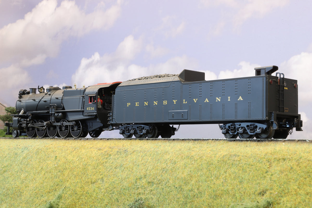 Rail King O 2-10-0 Imperial Decapod Steam Engine Pennsylvania &#39;4534&#39;